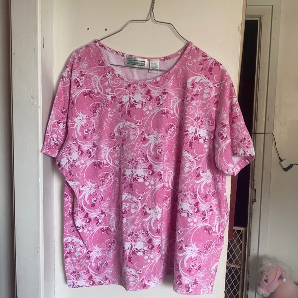 Pink shirt